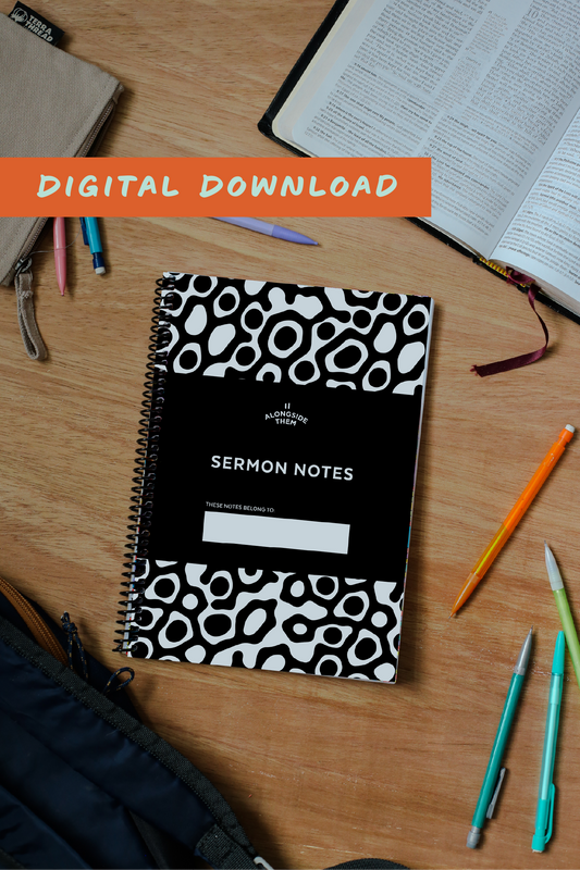 DIGITAL | Sermon Note Sheets for Kids