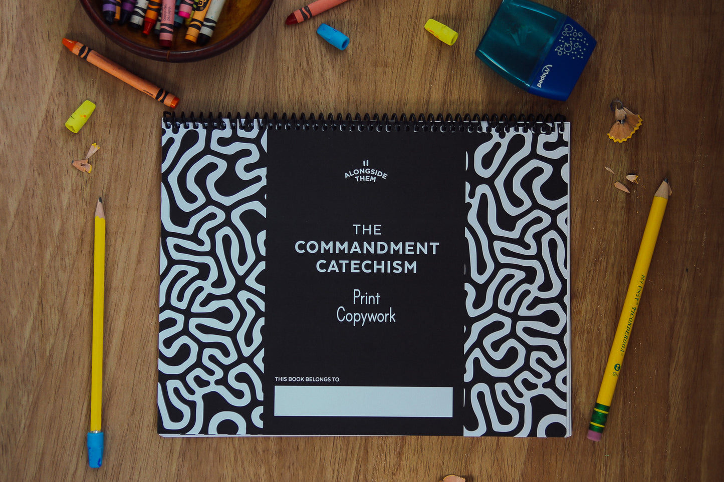 The Commandment Catechism Print Copywork