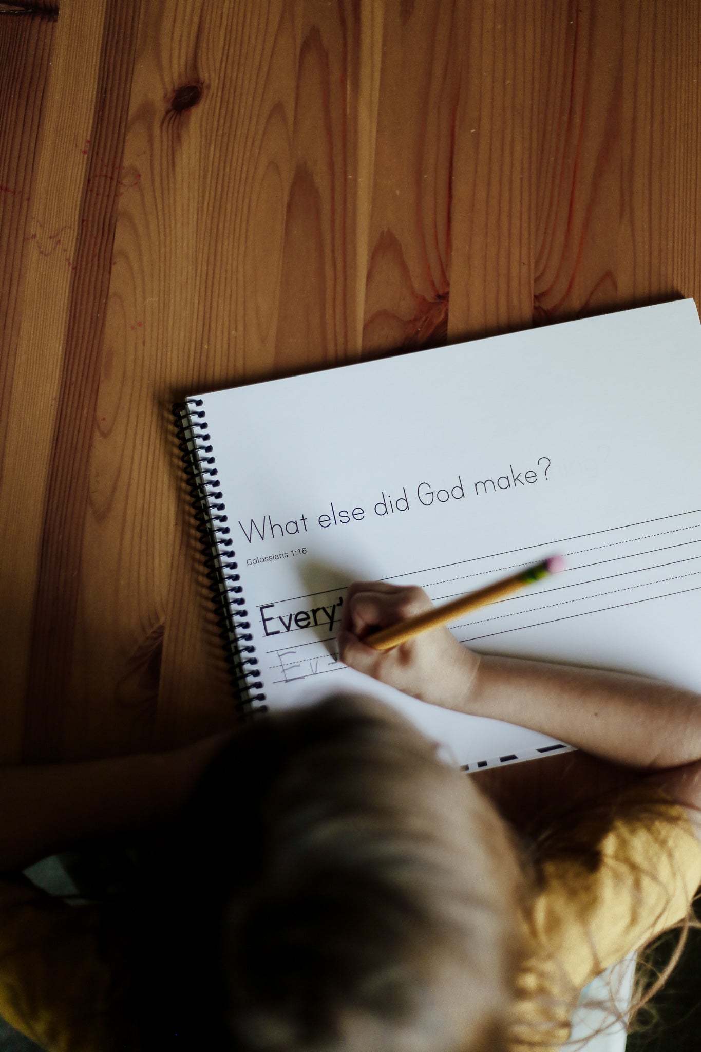 The Basics Catechism Copywork
